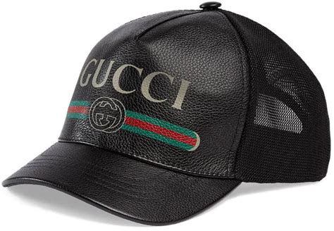 black gucci truckers hat|gucci hat price list.